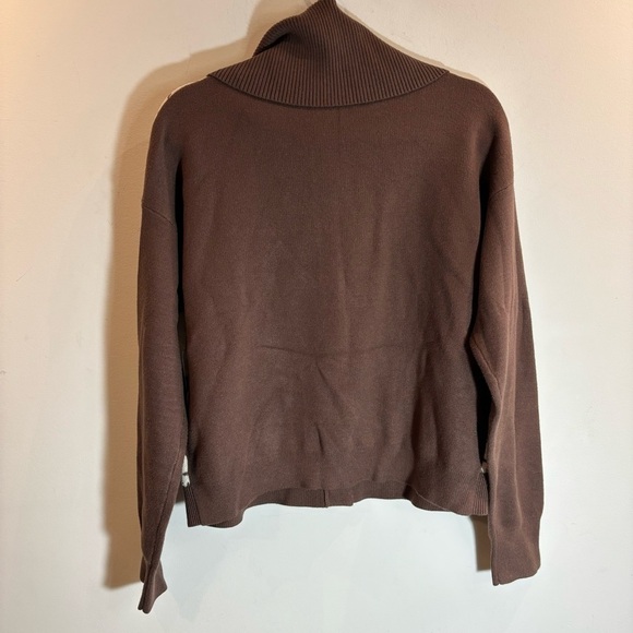 NANETTE LEPORE Sz L Brocade Design Floral Large Collar Cardigan New with No Tag - Picture 8 of 8